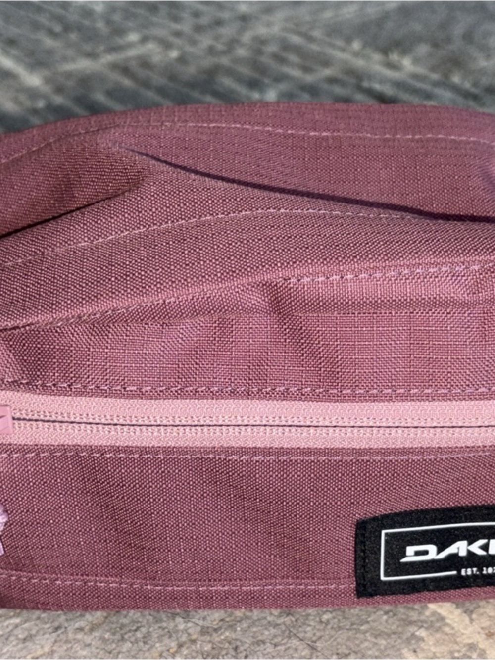 Dakine Mauve Pink Zip Pouch